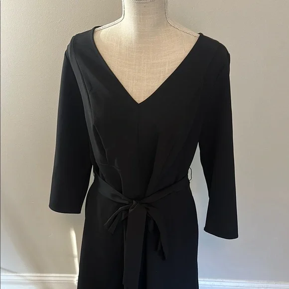 Lane Bryant Black Midi Dress - Picture 2 of 6